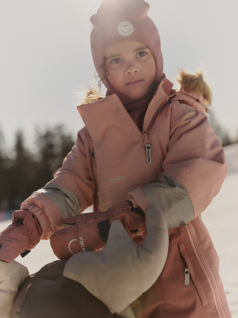 Viking Alv Vinterdress, Rosa