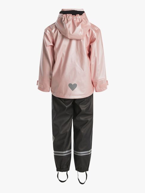 Petite Cherie Atelier Chantel Fôret Regnsett, Silver Pink