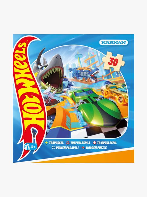 Kärnan Hot Wheels Trepuslespill 30 Brikker
