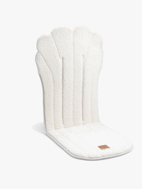 Elodie Cosy Sittepute, White Bouclé
