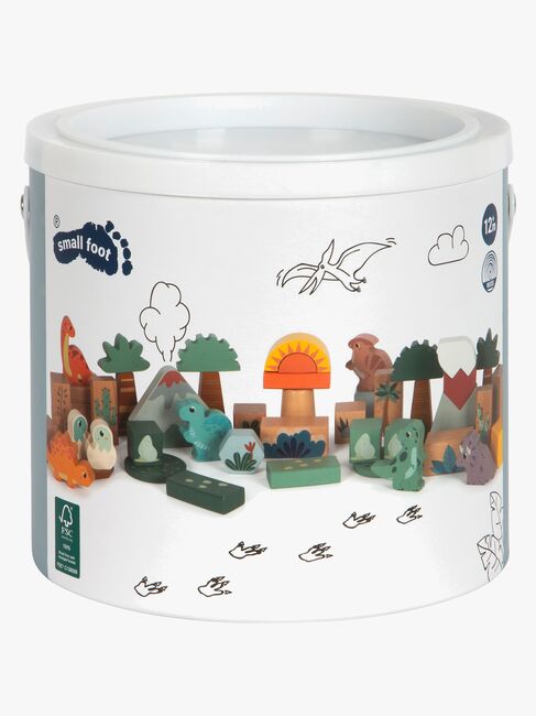 Small Foot Dino Byggeklosser i Tre 50 Stk