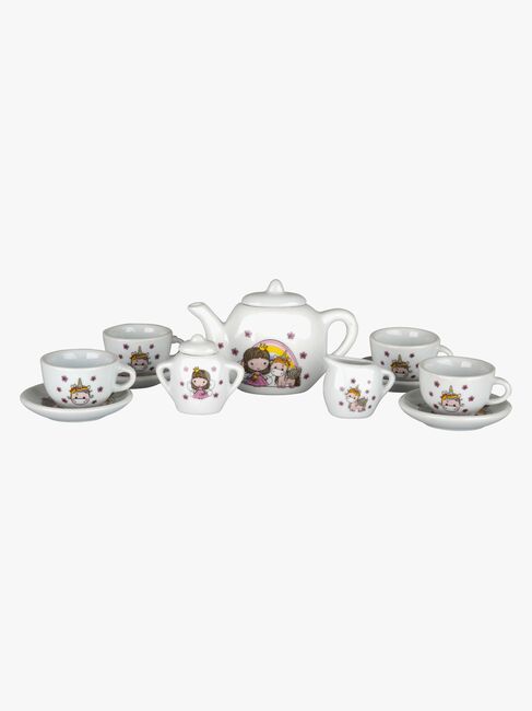 Barbo Toys Lillie & Ellie Teservise i Porselen 12 Brikker