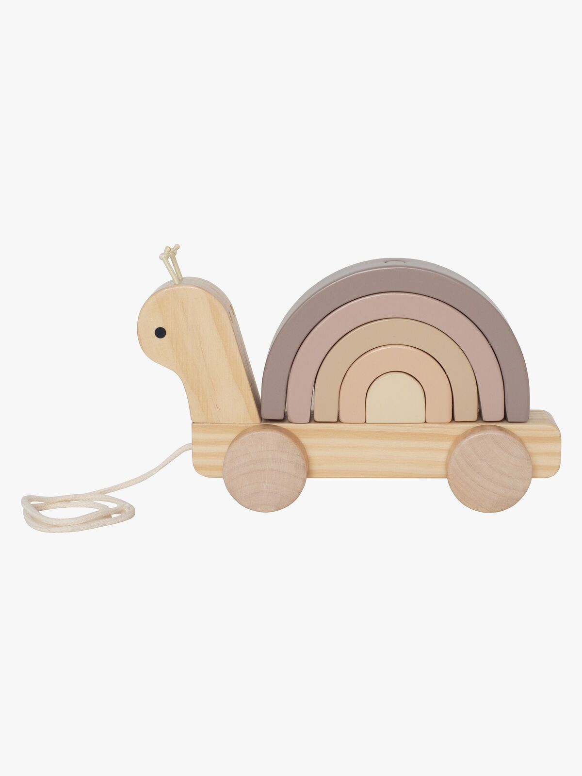 Jabadabado Draleke Snegle med Regnbue