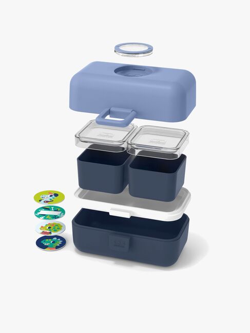 Monbento Tresor Bento Matboks, Blue infinity