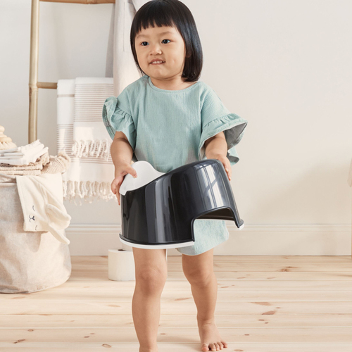 BabyBjörn Smart Potte, Svart/Hvit