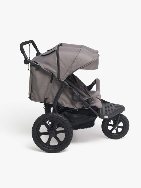 Beemoo Activity tvillingvogn for søsken, grå