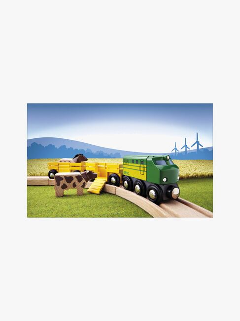 BRIO World 33404 Lokomotivsett Bondegård