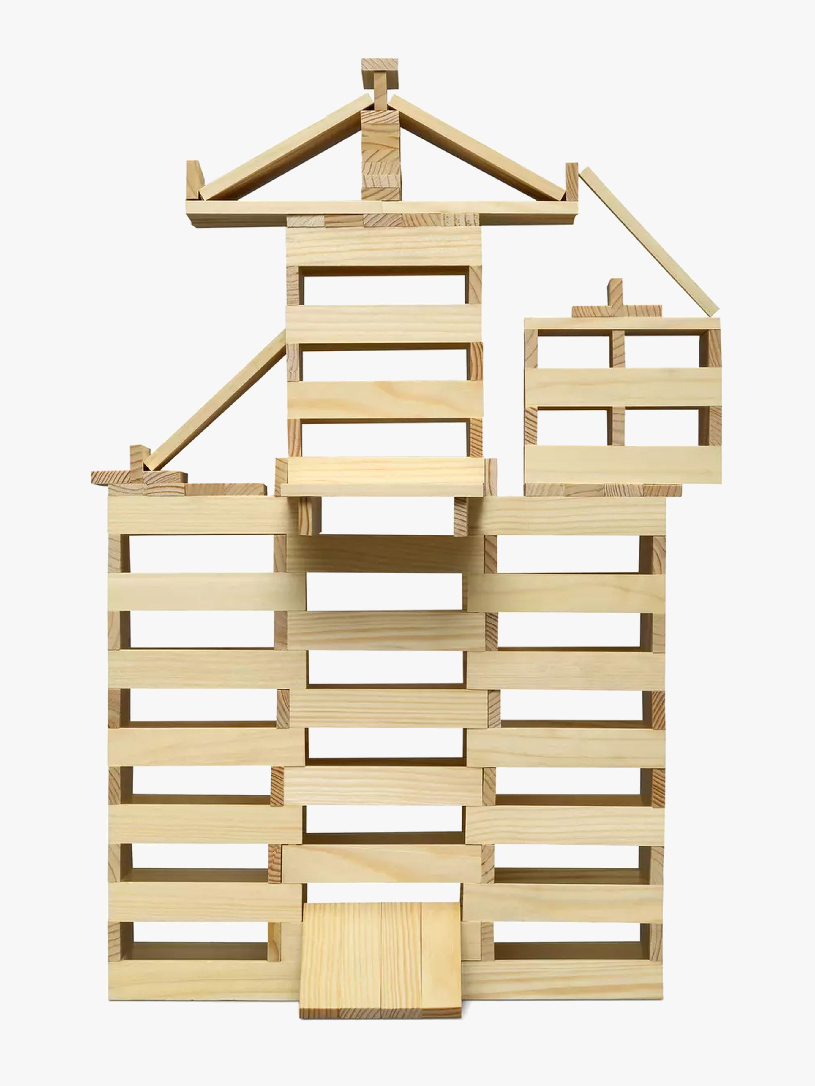 Micki Byggestaver 200 stk, Natur - Treklosser