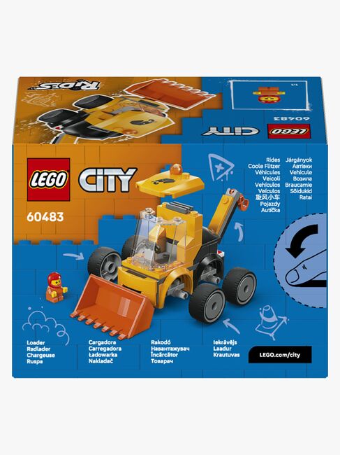 LEGO City 60483 Kjøretøy – hjullaster med kran