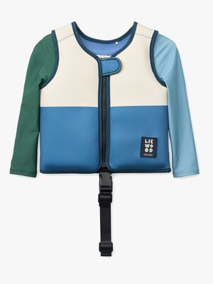 LIEWOOD Dove Svømmevest med Ermer, Riverside Multi Mix