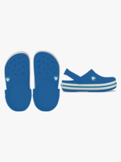 Crocs Crocband Tøfler, Blue Bolt/Turbo Teal