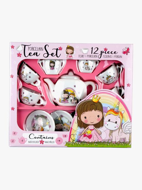 Barbo Toys Lillie & Ellie Teservise i Porselen 12 Brikker