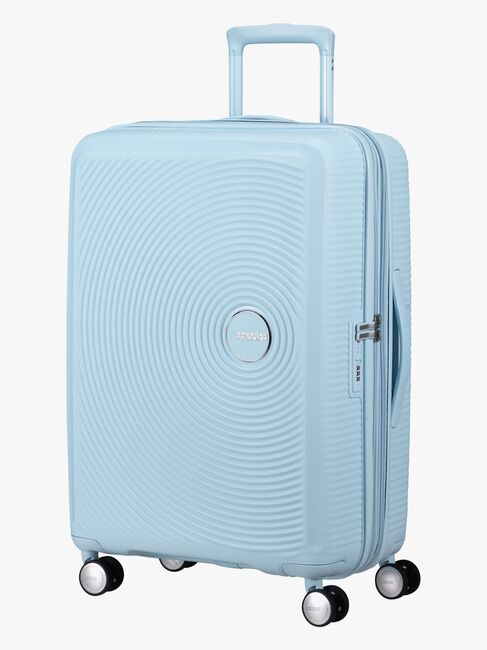 American Tourister Soundbox Spinner Trillekoffert 71,5L, Pastel Blue