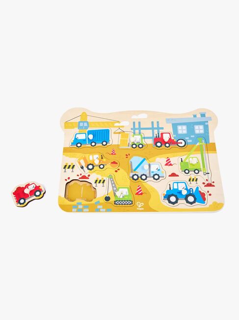 Hape Knottepuslespill Anleggsmaskiner 10 Brikker