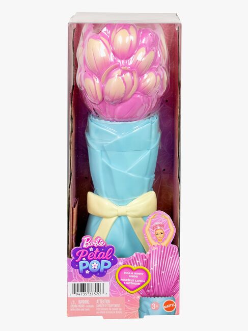 Barbie Petal Pop Flower Surprise Dukke Tulipan, Rosa