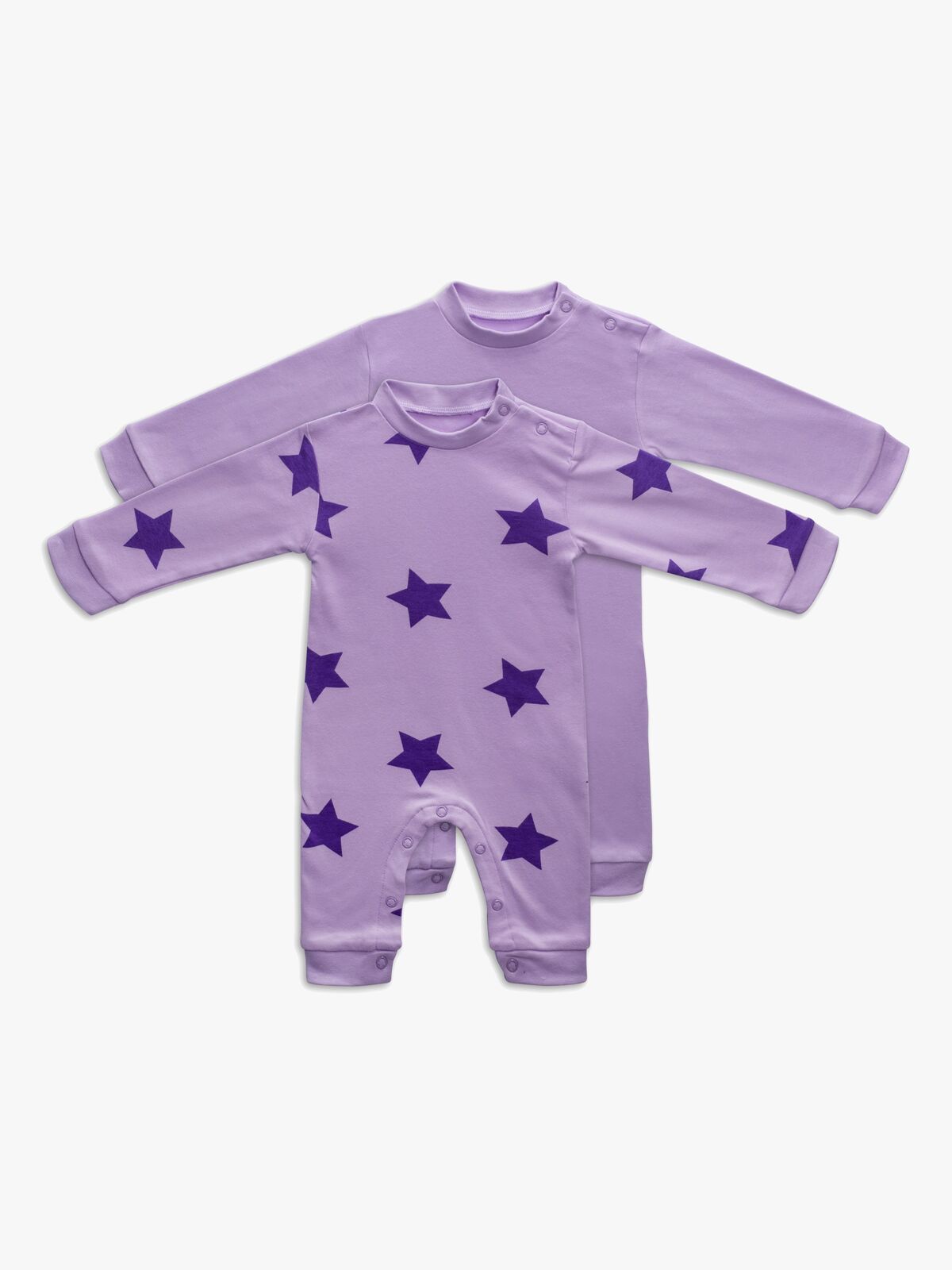 Tiny Treasure Maxime Jumpsuit 2-Pack, Orchid Bloom