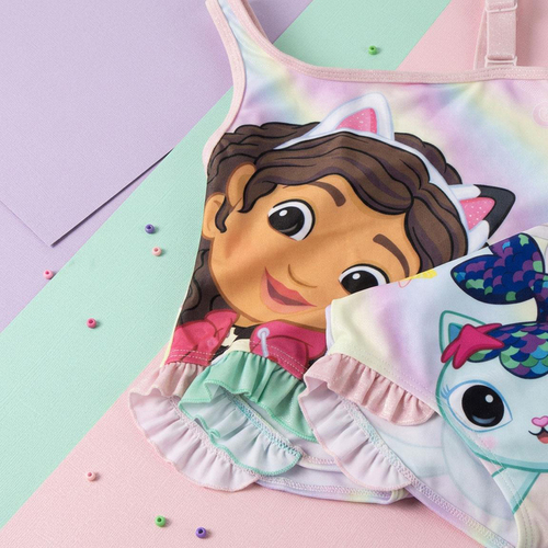 Gabby's Dollhouse Badedrakt, Rosa