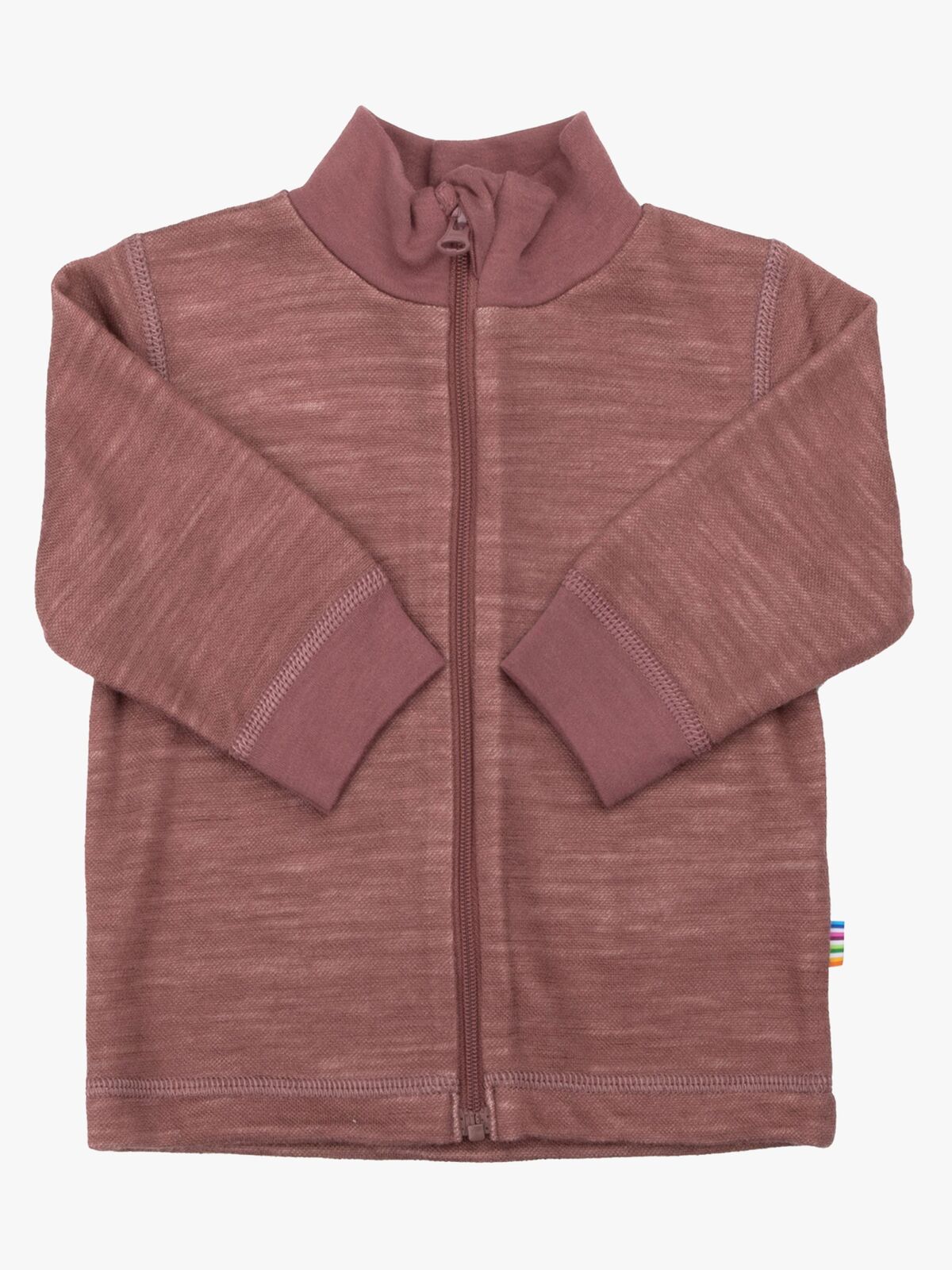 Joha Genser Zip Merinomix, Dark Rose