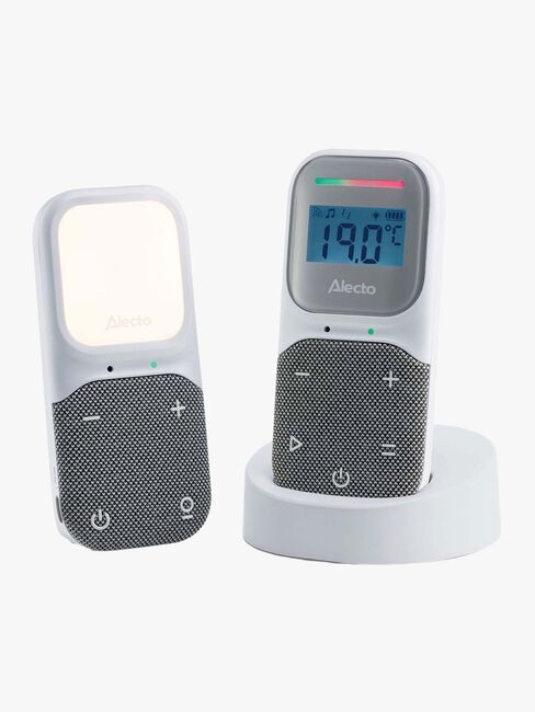 Alecto DBX140 Babycall, Hvit/Grå