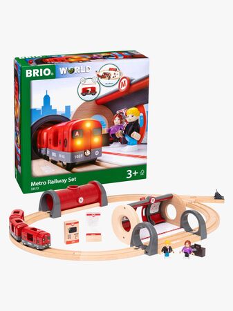 BRIO World 33513 Togbane Undergrunnssett