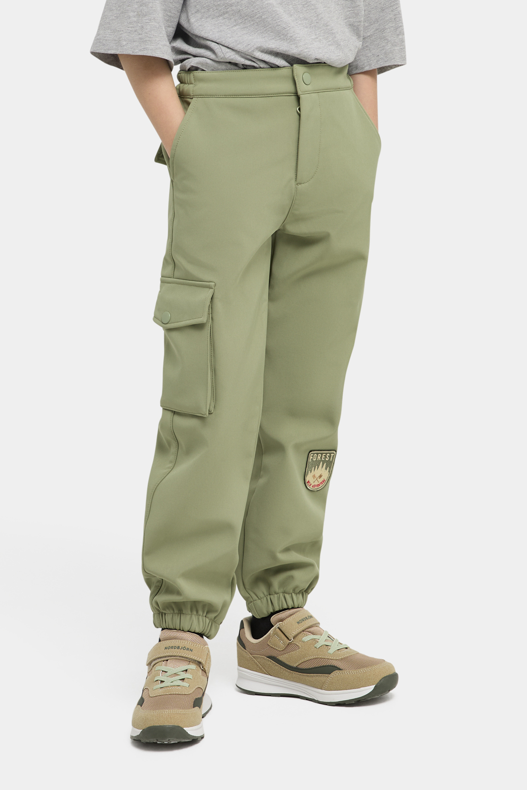 Nordbjörn Brokvarn Softshellbukser, Grønn