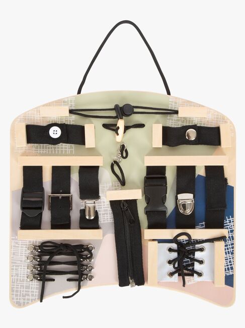 Small Foot Motorikktavle med Låser og Snor