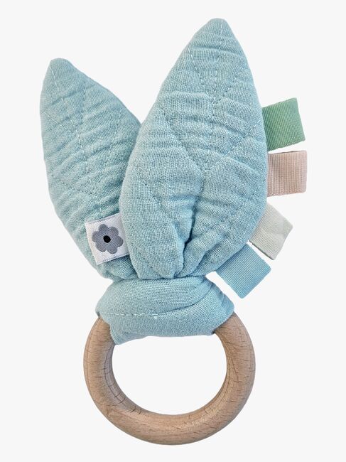 Summerville Organic Aktivitetsleke Rustle Leaf, Ice Blue