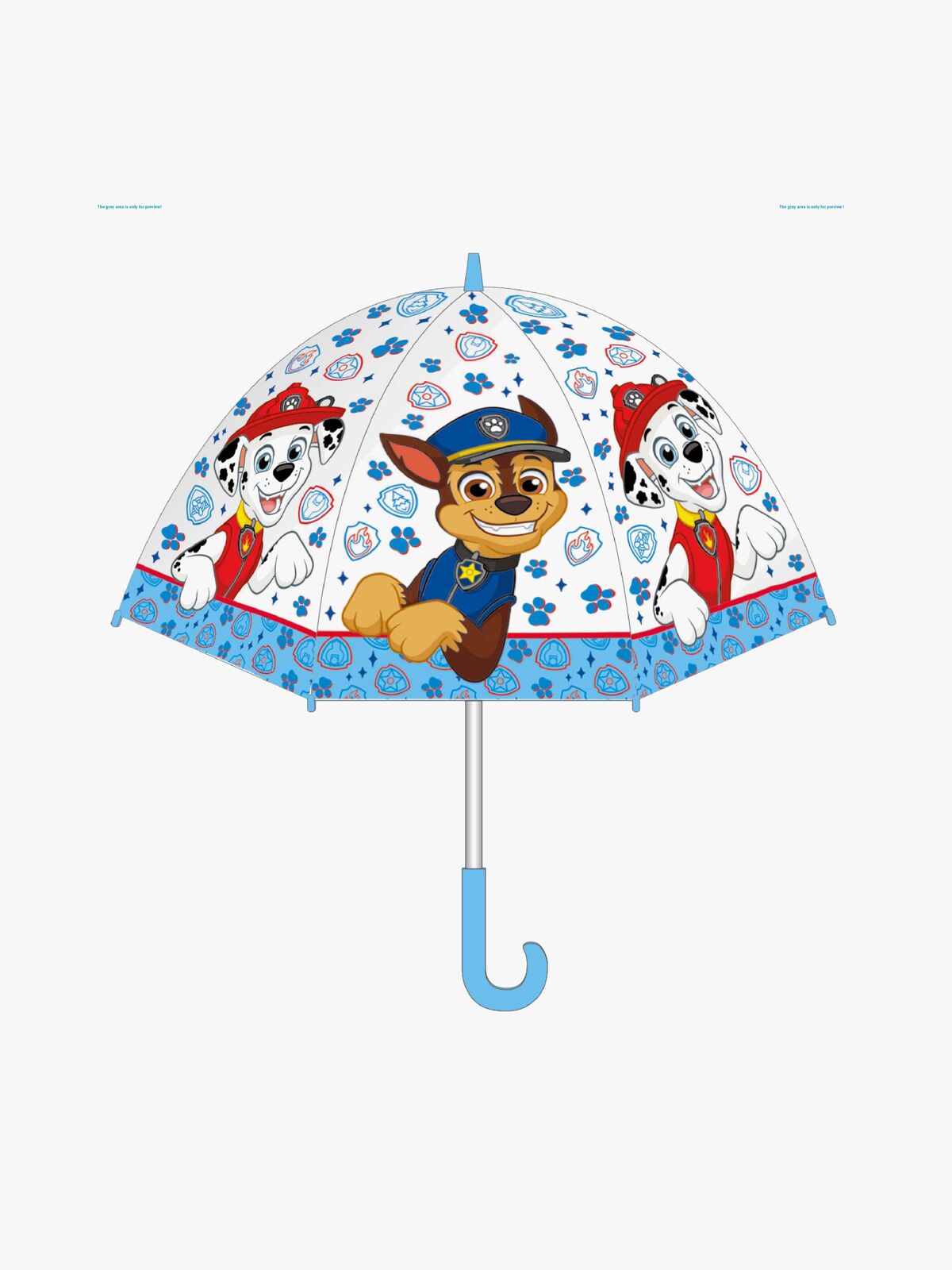 Paw Patrol Paraply, Blå