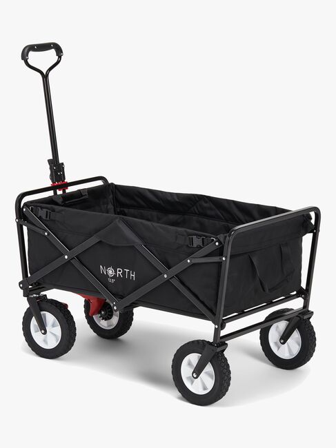 North 13.5 Light Tralle Med Bremse, Black
