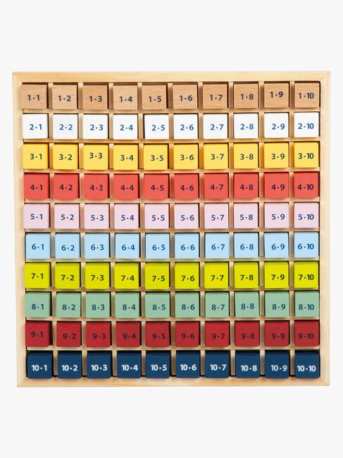 Small Foot Fargerik Multiplikasjonstabell