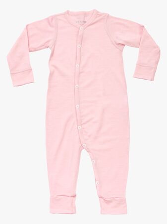 Devold Breeze Merino Jumpsuit Baby, Chalk Pink