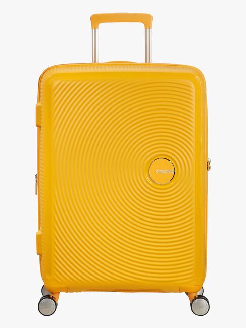 American Tourister Soundbox Spinner Koffert 71.5L, Golden Yellow