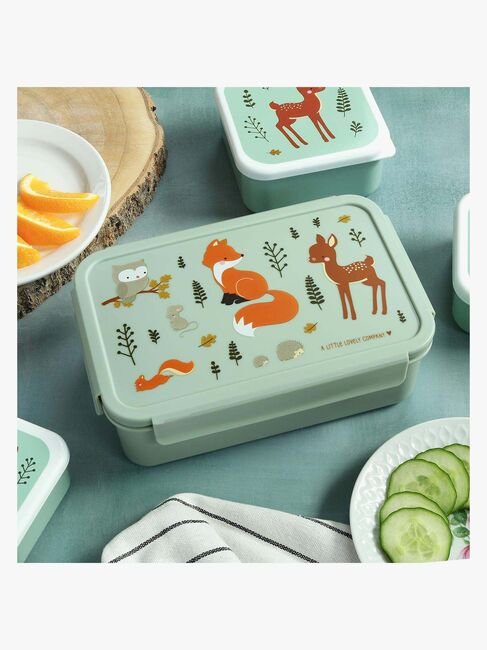 A Little Lovely Company Bento Matboks, Skogsvenner