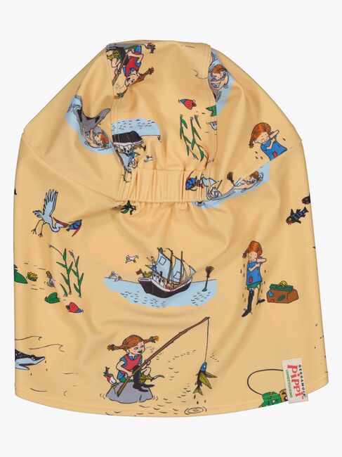 Geggamoja Uv-solhette Pippi Langstrømpe, Gul