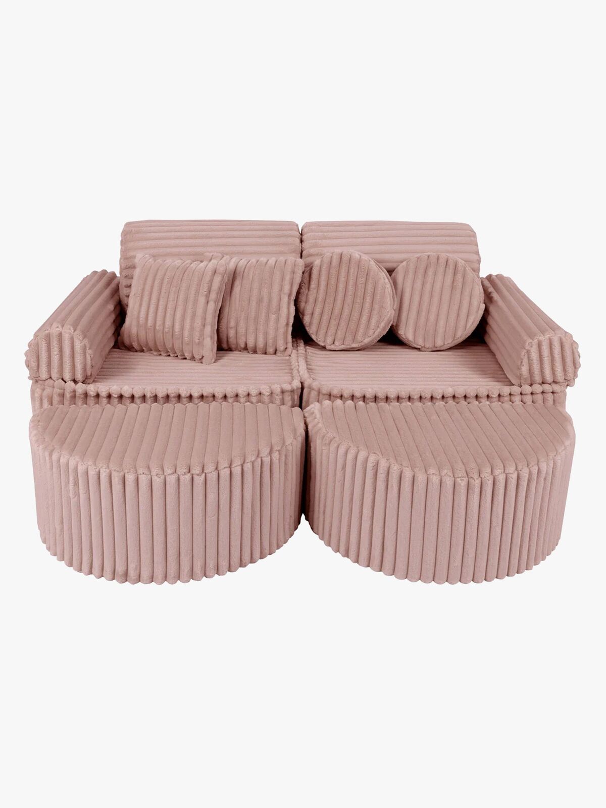 MeowBaby Churros Max Sofa, Ruby Chocolate Pink