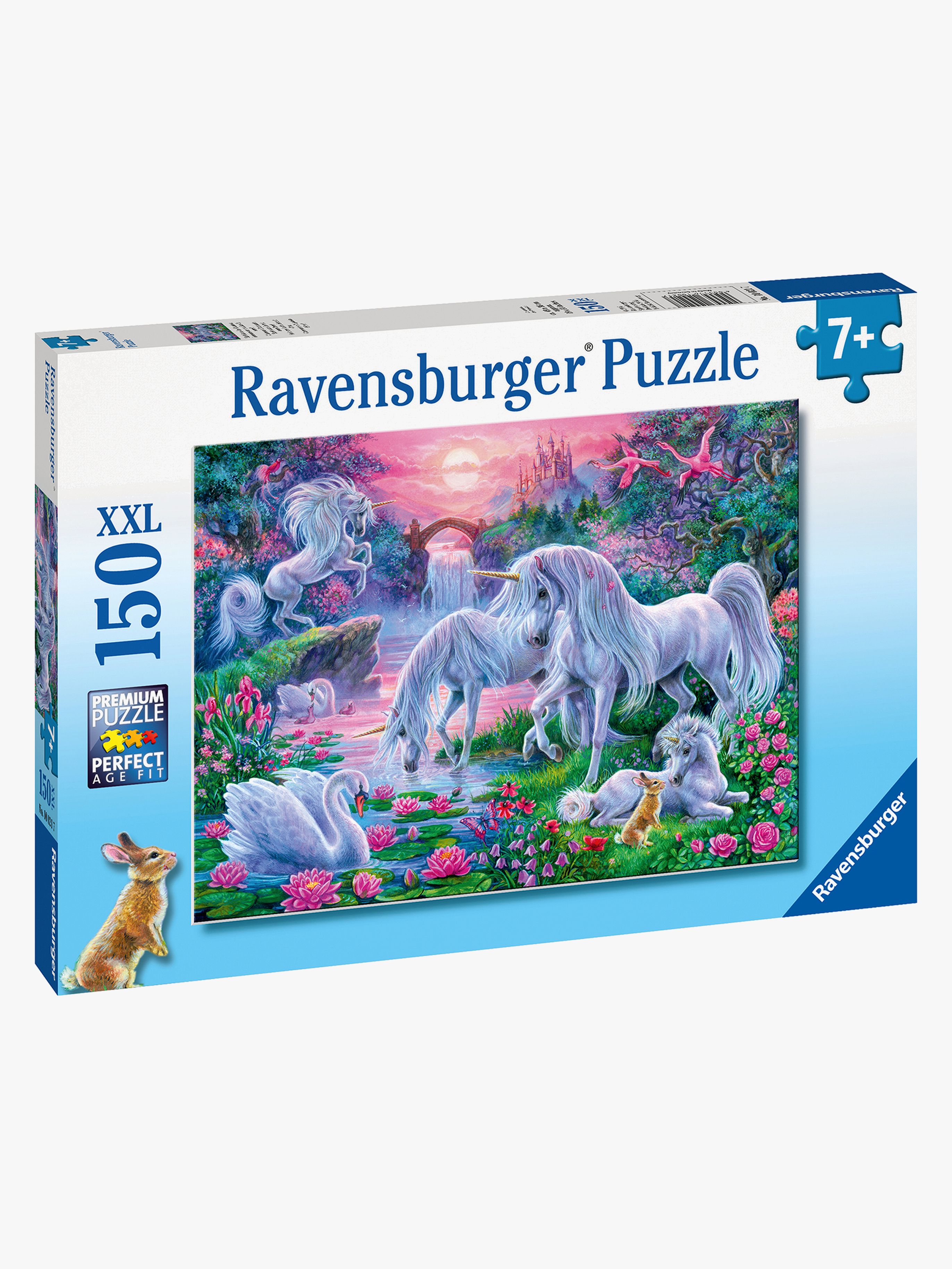 Ravensburger Puslespill Enhjørning I Solnedgang, 150 Brikker - Barnepuslespill