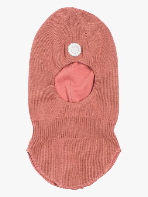 Viking Alv Balaklava Merinoull, Pink/Pink