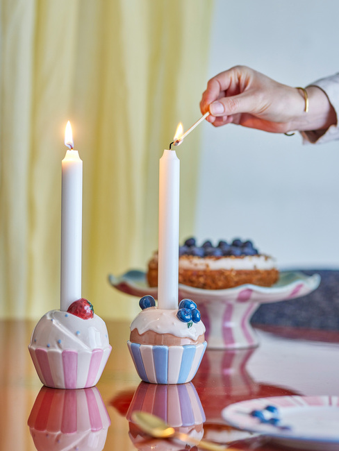 Bloomingville Chip Lysestake Muffins, Flerfarget