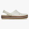 Crocs Crocband Gum Tøfler, Summit White