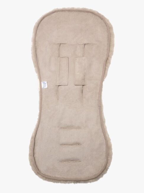 Tinkafu Lammeskinn Merinoull Sittepute, Taupe