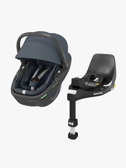 Maxi-Cosi Coral 360 Babybilstol inkl. FamilyFix 360 Base, Essential Graphite