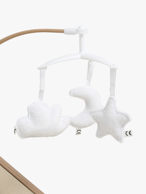 Beemoo PLAY Soothe Vippestol, Soft Beige/Nature