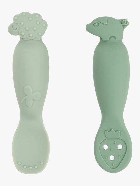 Done By Deer Tiny Farm Skjeer 2-Pakk, Green