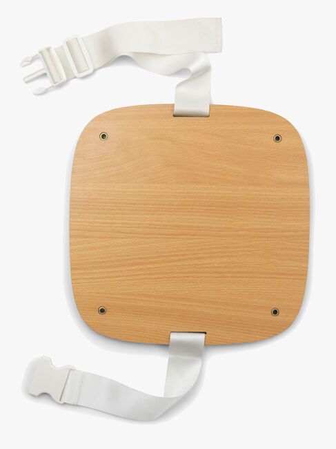 Ziza Barnesete Bunnplate, Natural/White