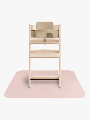 Mushie Gulvbeskyttelse til Matstol, Blush