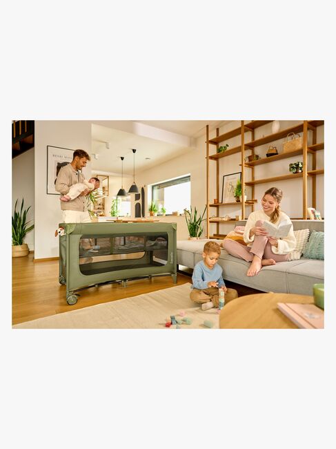 Lionelo JASMIN EASY FOLD Reiseseng, Green Olive