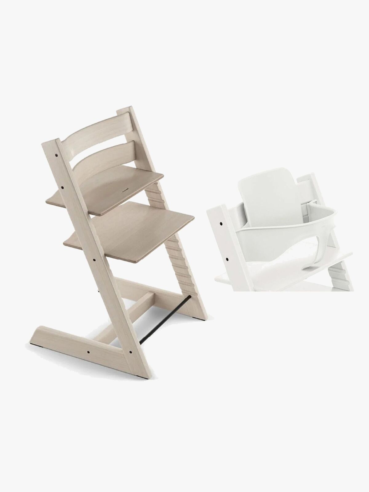 Stokke Tripp Trapp Matstol inkl Babysett, Whitewash
