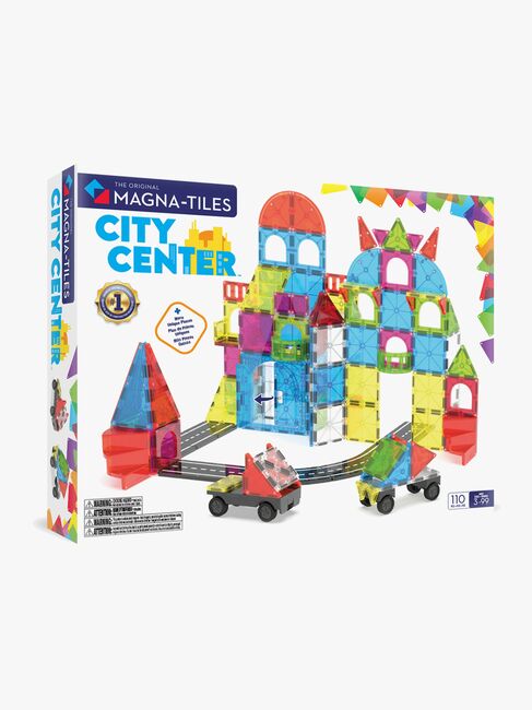 MAGNA-TILES Bykjerne Byggesett 110 Deler