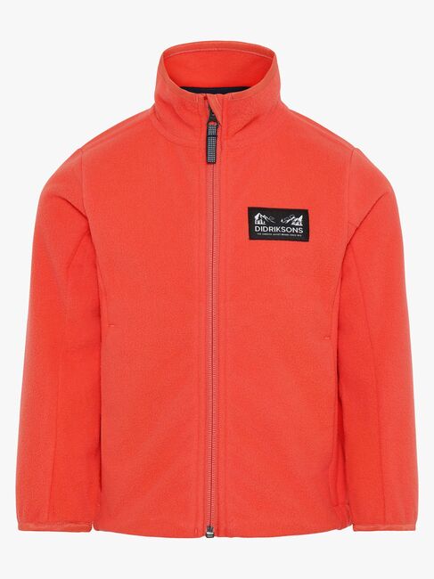 Didriksons Muskot  Vindtett Vindfleecejakke, Paprika