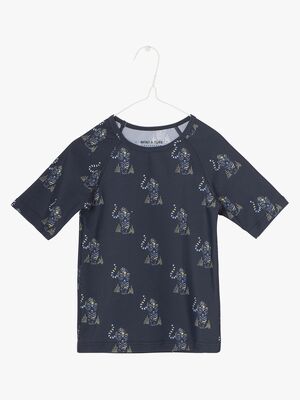 MINI A TURE UV-trøye, Blå/Mønstret